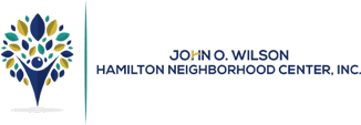 Logo of John G. Wilson Hamilton Neighborhood Center, Inc. Features a stylized tree with blue and yellow leaves. Logo of John G. Wilson Hamilton Neighborhood Center, Inc. Features a stylized tree with blue and yellow leaves.